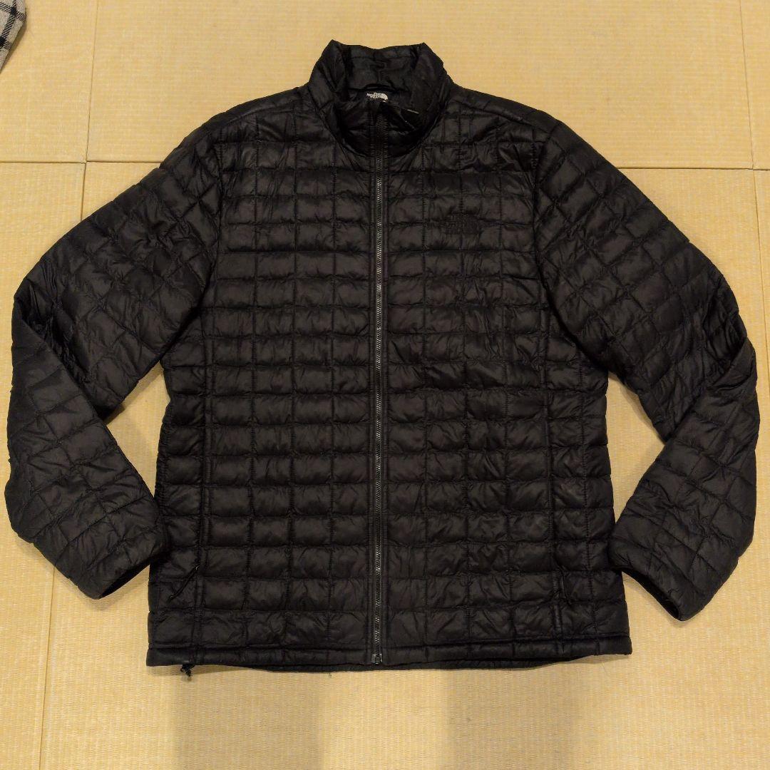 THE NORTH FACE ブラック キルティングジャケット Lサイズ 海外限定 THE NORTH FACE Ampato Quilted Liner Jacket 