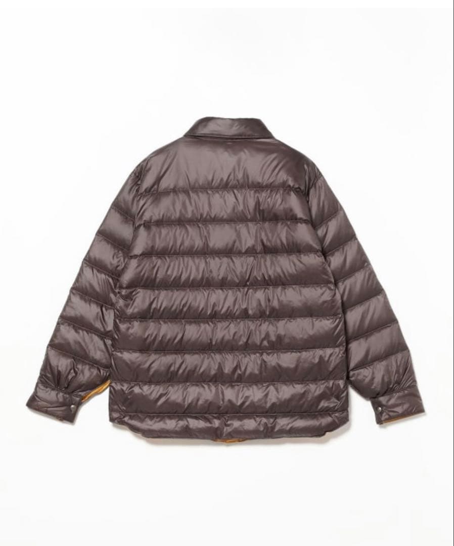 beams plus シェラデザイン 別注ダウンシャツ 現行品 2回着用 - メルカリ