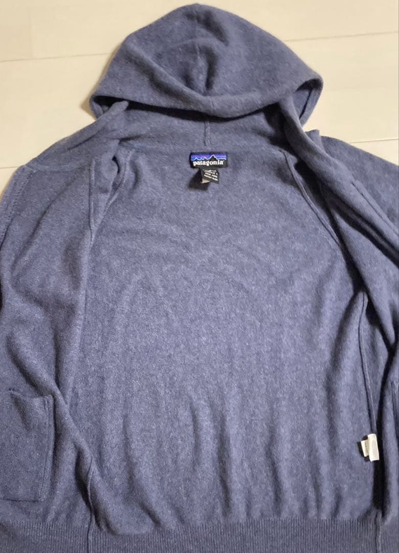 patagonia カシミア100% ジップアップパーカー ニット セーター - メルカリ