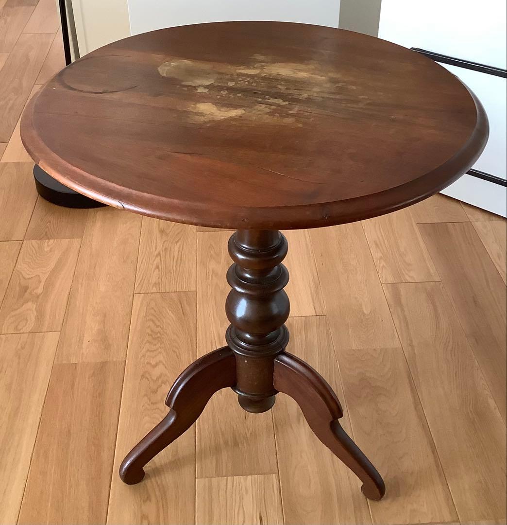 ヴィンテージ家具　コーヒーテーブル　フランス製　【難あり】 Hans J. Wegner（ハンスJ.ウェグナー）正方形のコーヒーテーブル