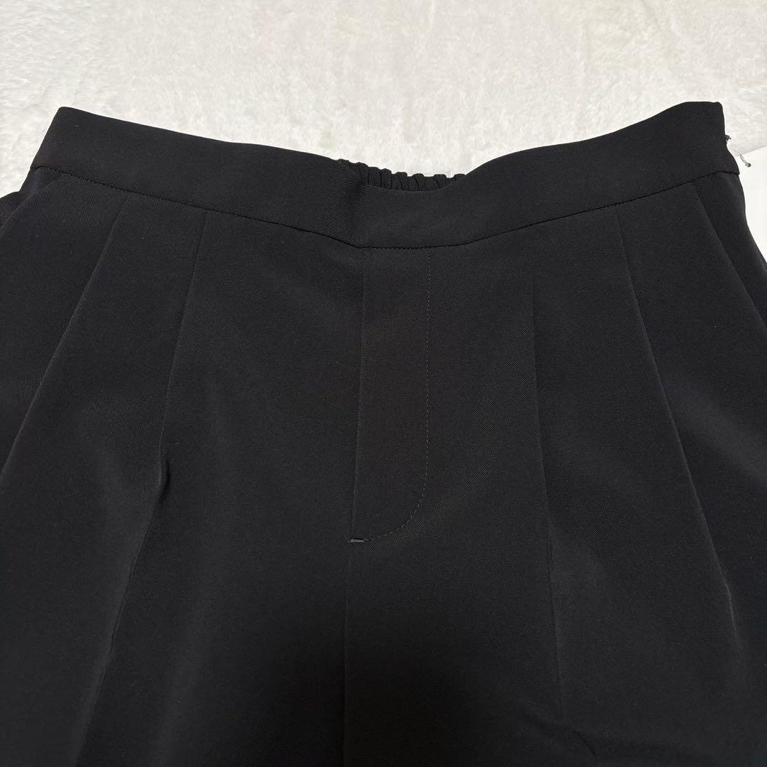 《タグ付き》ノーカラーパンツスーツセットアップ PLST グリーンレーベル L