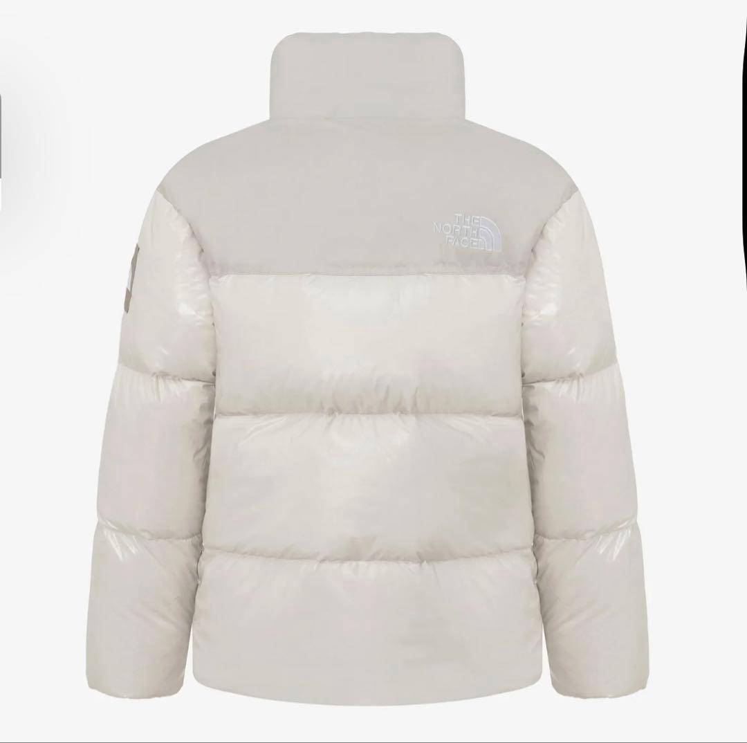 韓国限定】ノースフェイス ホワイトレーベル ヌプシ ダウン クリームM