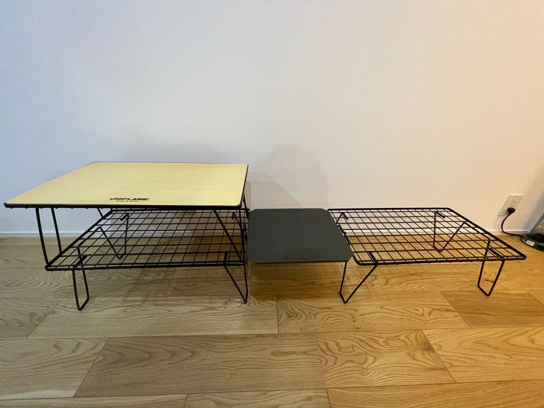 フィールドラック　3セット＋天板付き 楽天市場】【ふるさと納税】 【UNIFLAME】フィールドラック＋