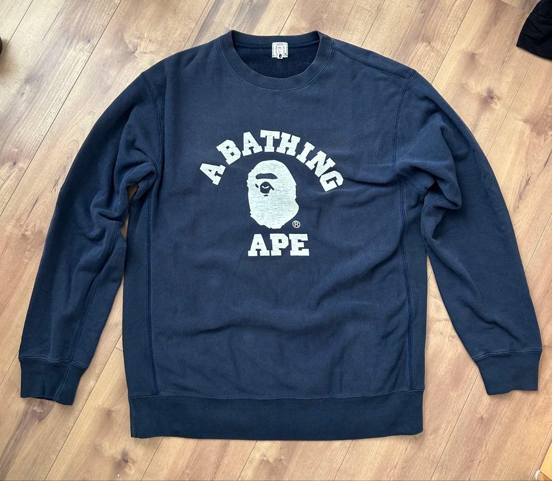 A BATHING APE 初期 スウェット NIGO NOWHERE エイプ A BATHING APE - 【初期タグ・NIGO期】エイプ/APE スウェット