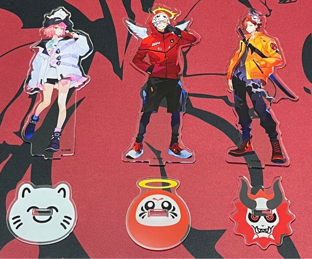 大妖怪グッズ【nqrse、ありさか、だるまいずごっど】