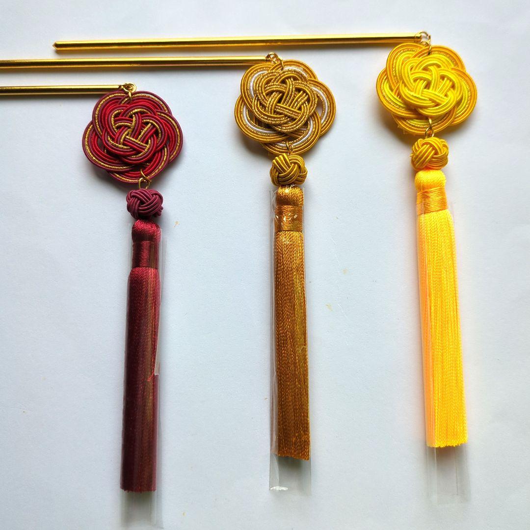 《ゆあ》水引ピアス(イヤリング)水引かんざしハンドメイド水引アクセサリー