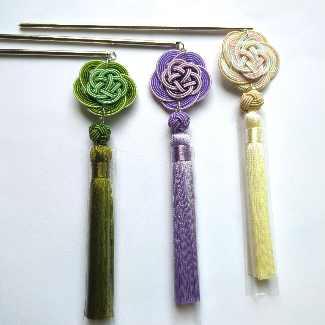 《ゆあ》水引ピアス(イヤリング)水引かんざしハンドメイド水引アクセサリー