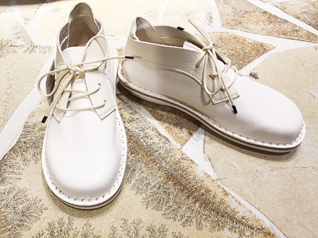 【未使用】trippen escape トリッペン 短靴 trippen トリッペン ショートブーツ PAULA-SAT ESP-BK（ダークブラウン