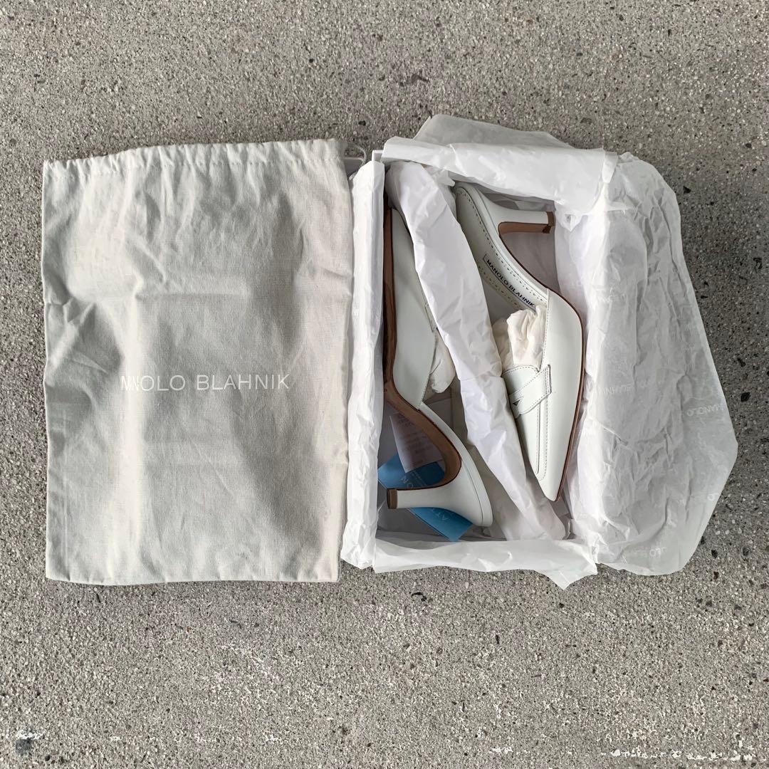 MANOLO BLAHNIK マノロブラニク CARIMU ミュール 定価14万 - メルカリ