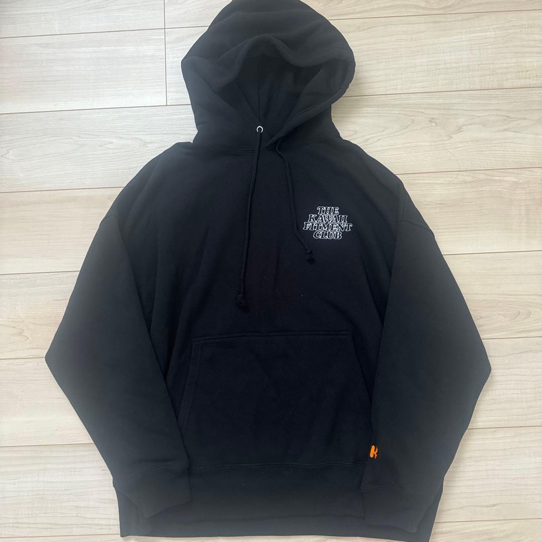 KAWAII FITMENT パーカー黒 Lサイズ - メルカリ