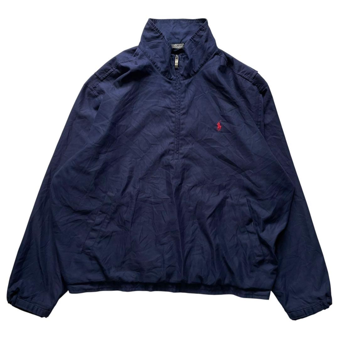 90s Polo by Ralph Lauren ハーフジップ スイングトップ - メルカリ