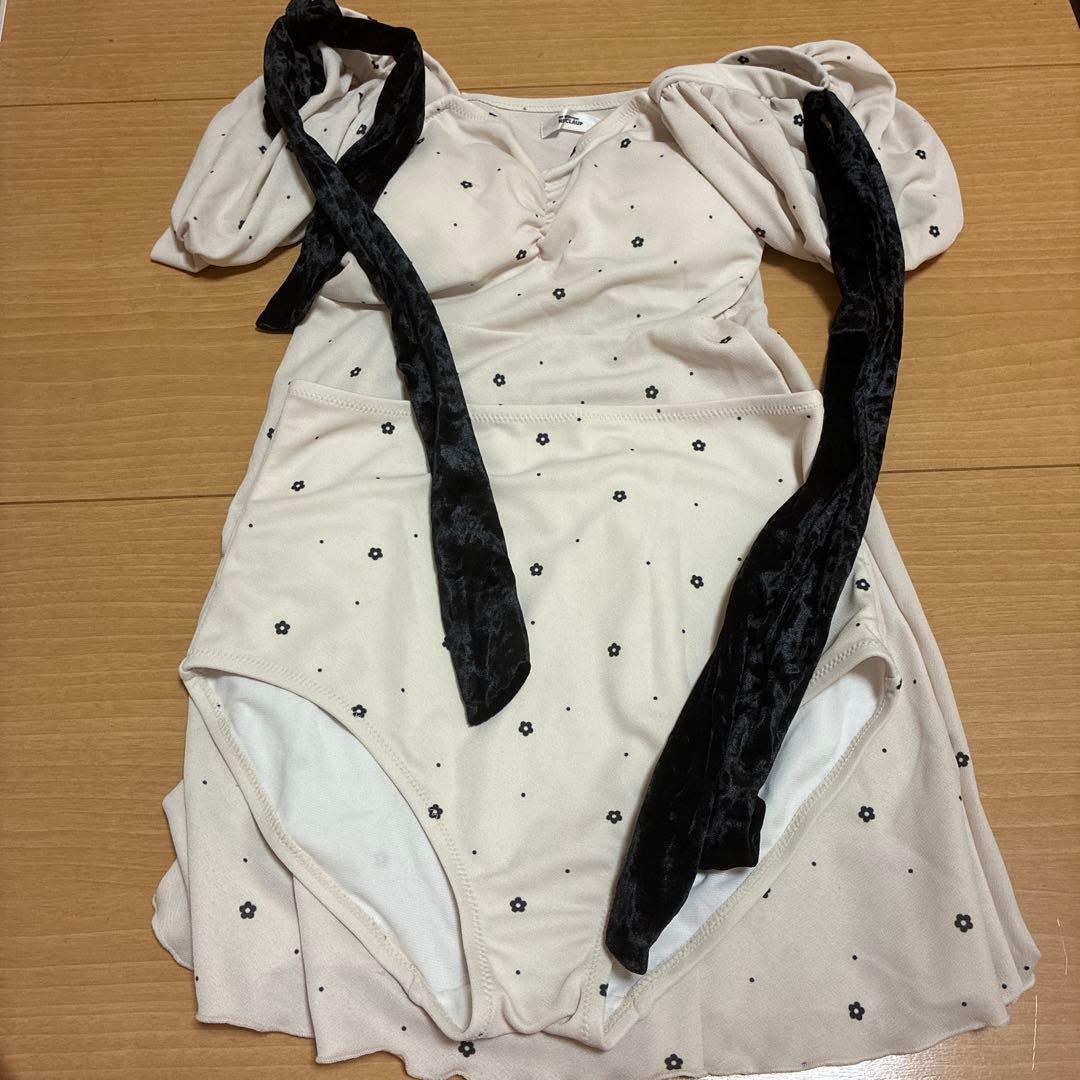 NICE CLAUPフラワープリントワンピース水着 forinas-8.jpg