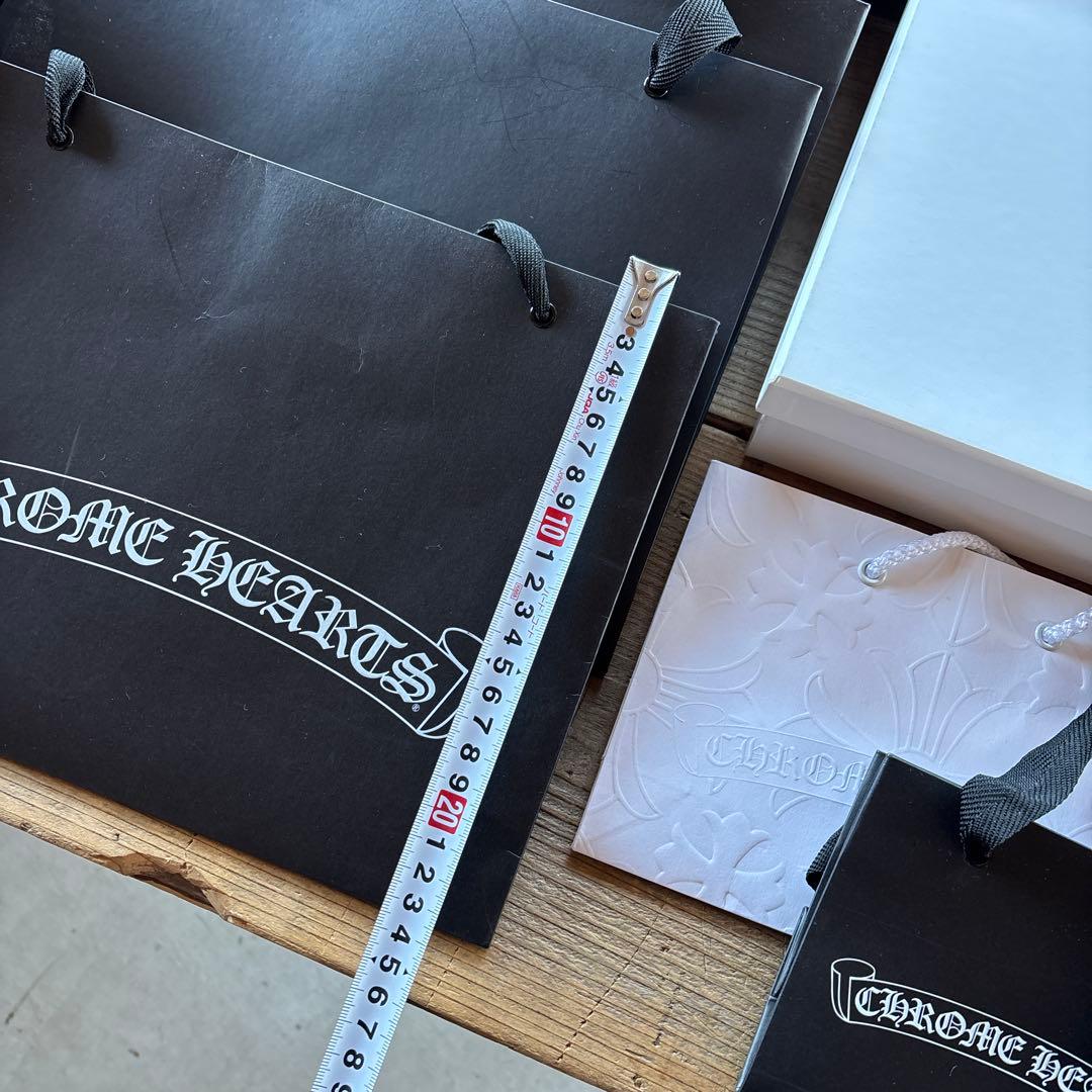 CHROME HEARTS ショップ袋 28枚 4箱 - ラッピング・包装本当に 安い