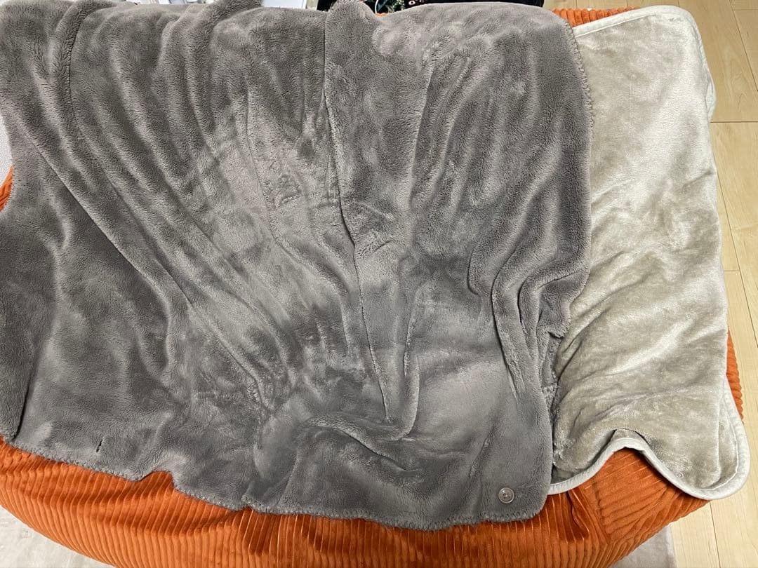 アンコウ様専用]LOOSY 2人掛けビーズソファ ブラッドオレンジ