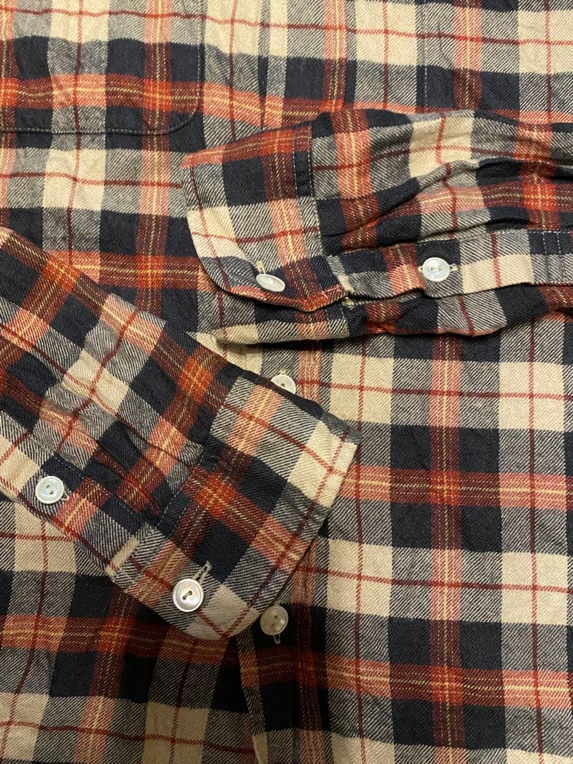 COOTIE チェック柄ネルシャツ 長袖 窪塚洋介 - メルカリ