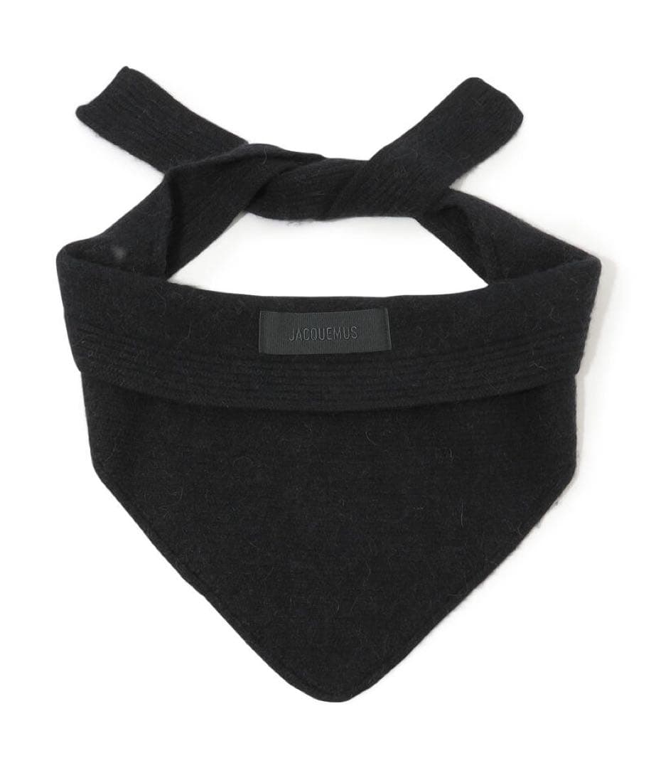 JACQUEMUS LE CHALE GROS GRAIN スカーフ Jacquemus Women's' Le Chale Gros Grain Scarf in White | LN-CC®