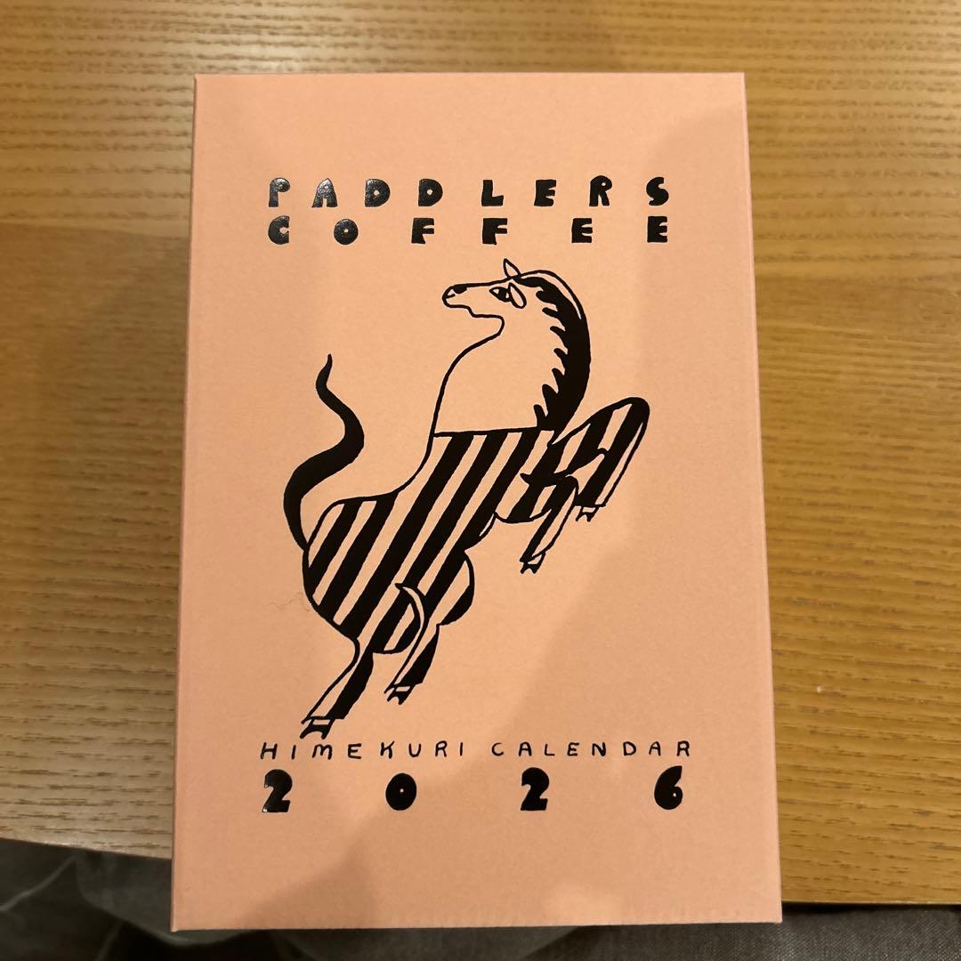 そ*グ様 パドラーズコーヒー 日めくりカレンダー 2026 PADDLERS COFFEE ひめくりカレンダー 2026 - メルカリ