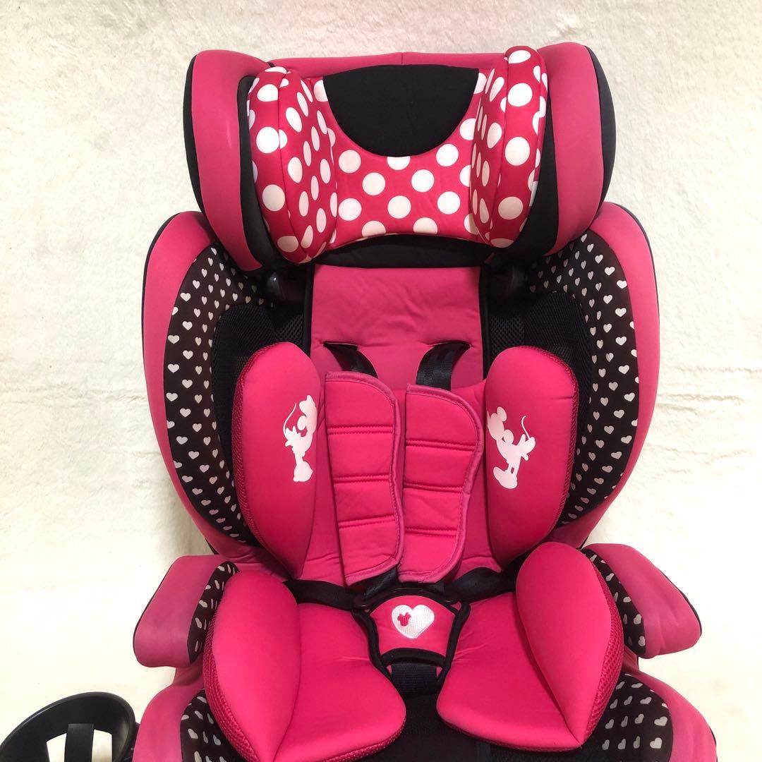 西松屋 HG ミニーマウス チャイルドシート 取扱説明書&ドリンク