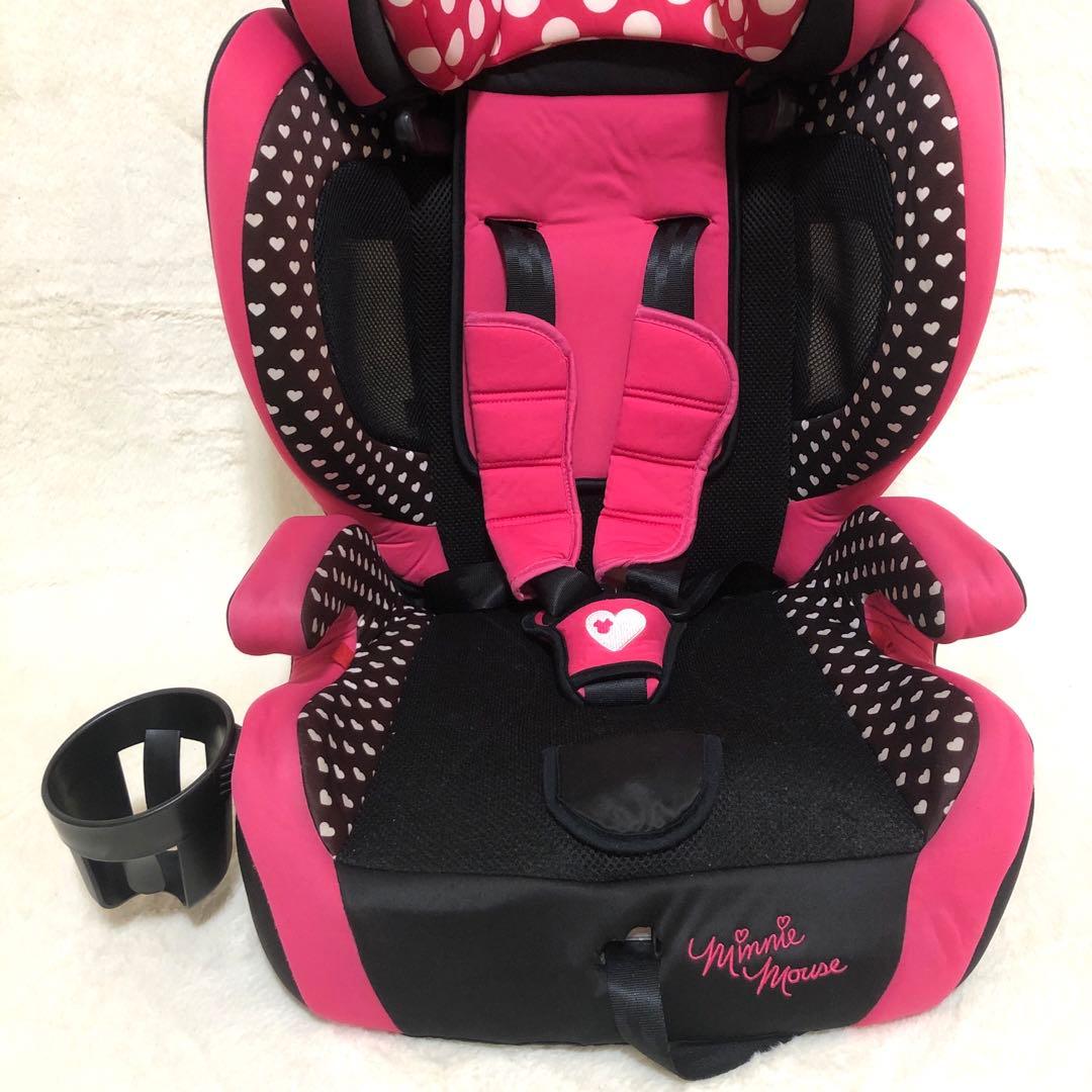 西松屋 HG ミニーマウス チャイルドシート 取扱説明書&ドリンク