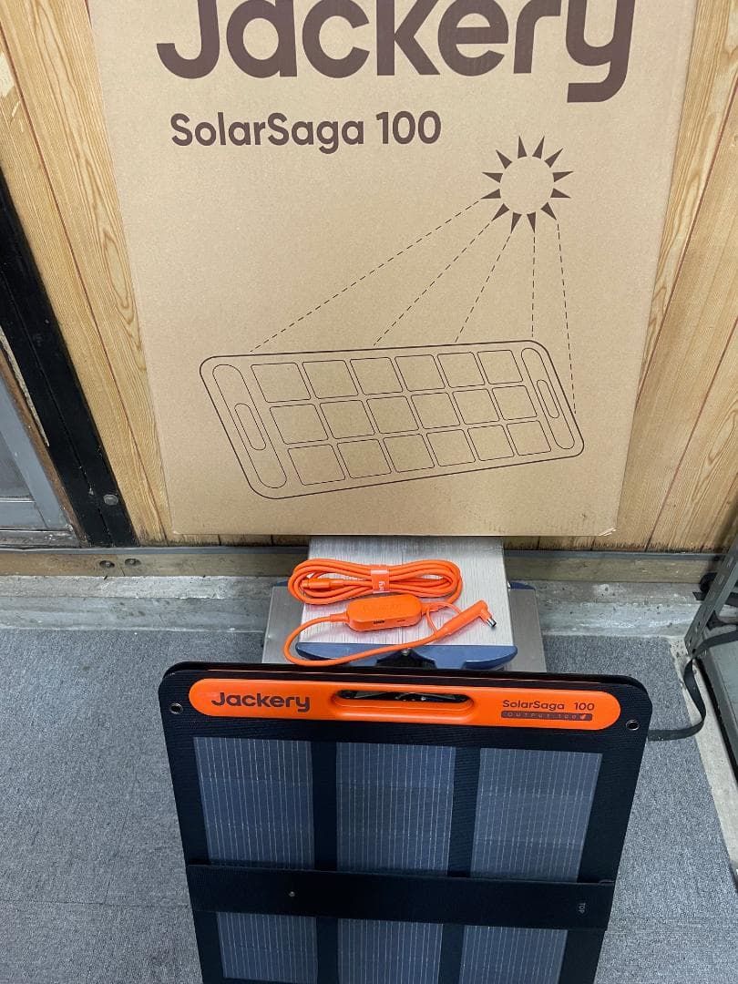 未使用品Jackery ジャクリ　SolarSaga 100ソーラーパネル1枚 楽天市場】【クーポン利用で24,360円 2/28 00:00から】Jackeryソーラー
