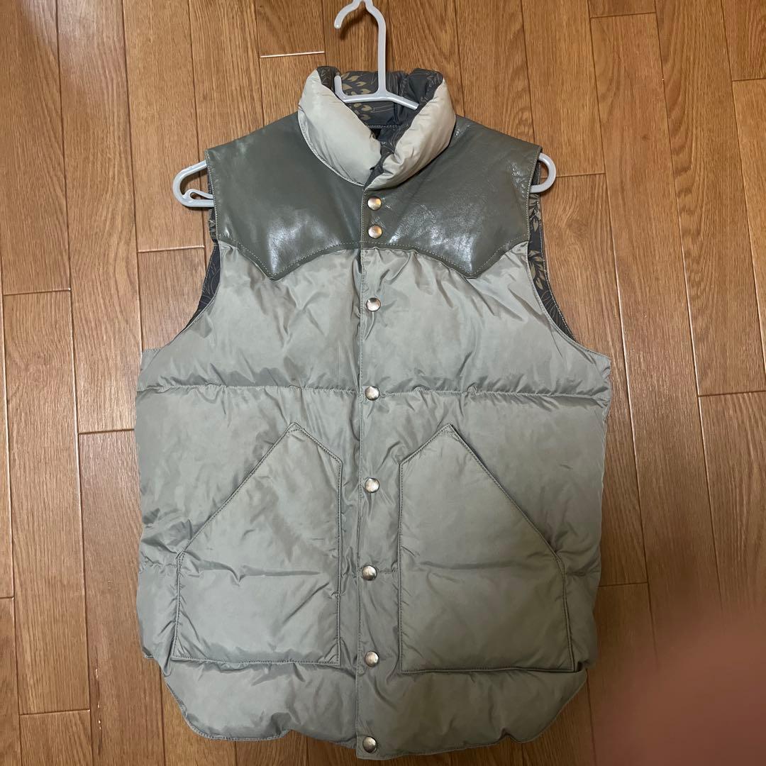 ロッキーマウンテン限定 グレー ダウンベスト サイズ38 - メルカリ