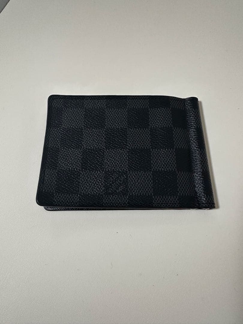 『ユニセフ』LOUIS VUITTONマネークリップ LOUIS VUITTON(ルイヴィトン) マネークリップ N62978 - ブラック