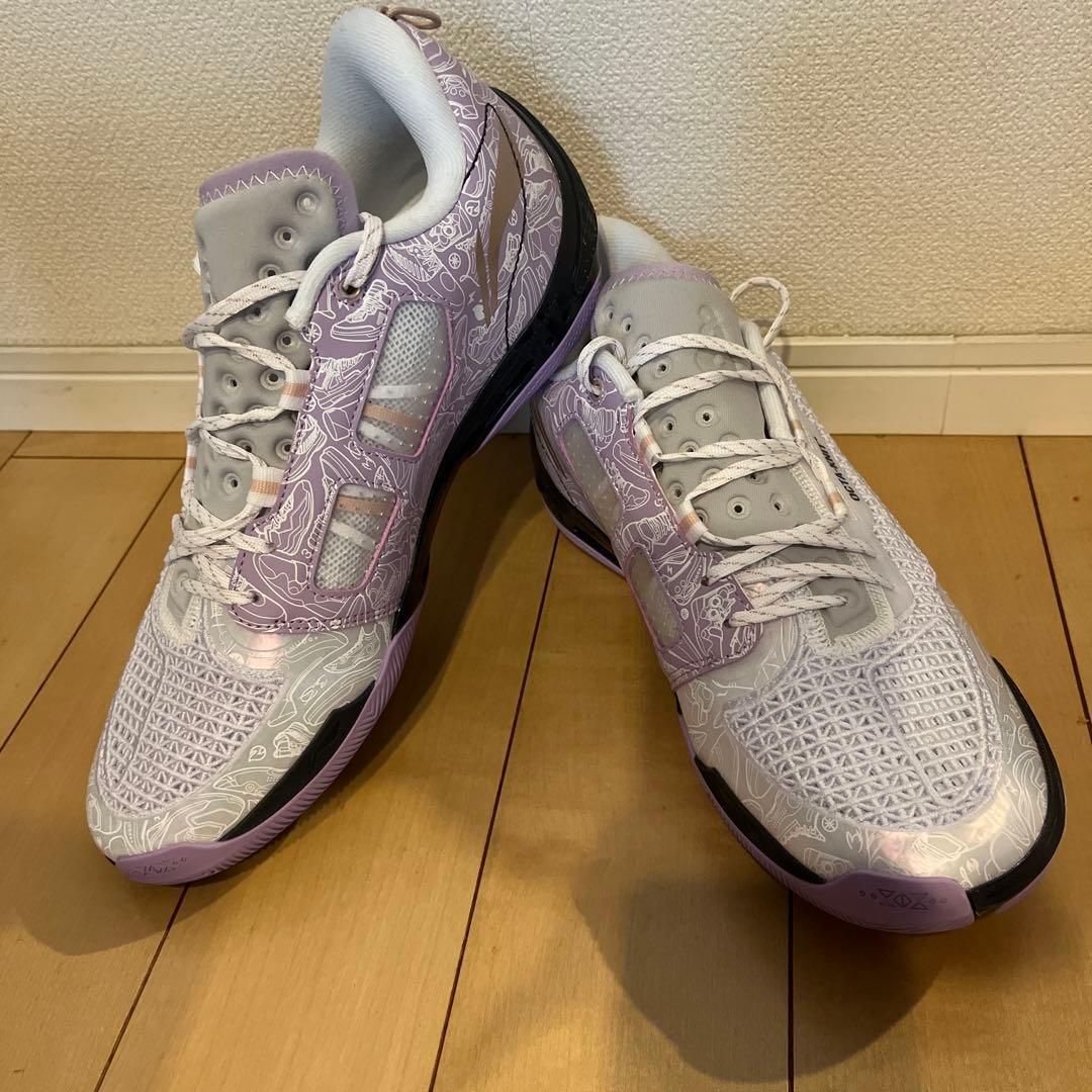 新品リーニン Wade 808 4 Ultra 「ホワイトパープル」 US10 LiNing Wade 808 4 Ultra White Purple – LiNing Way of Wade Sneakers