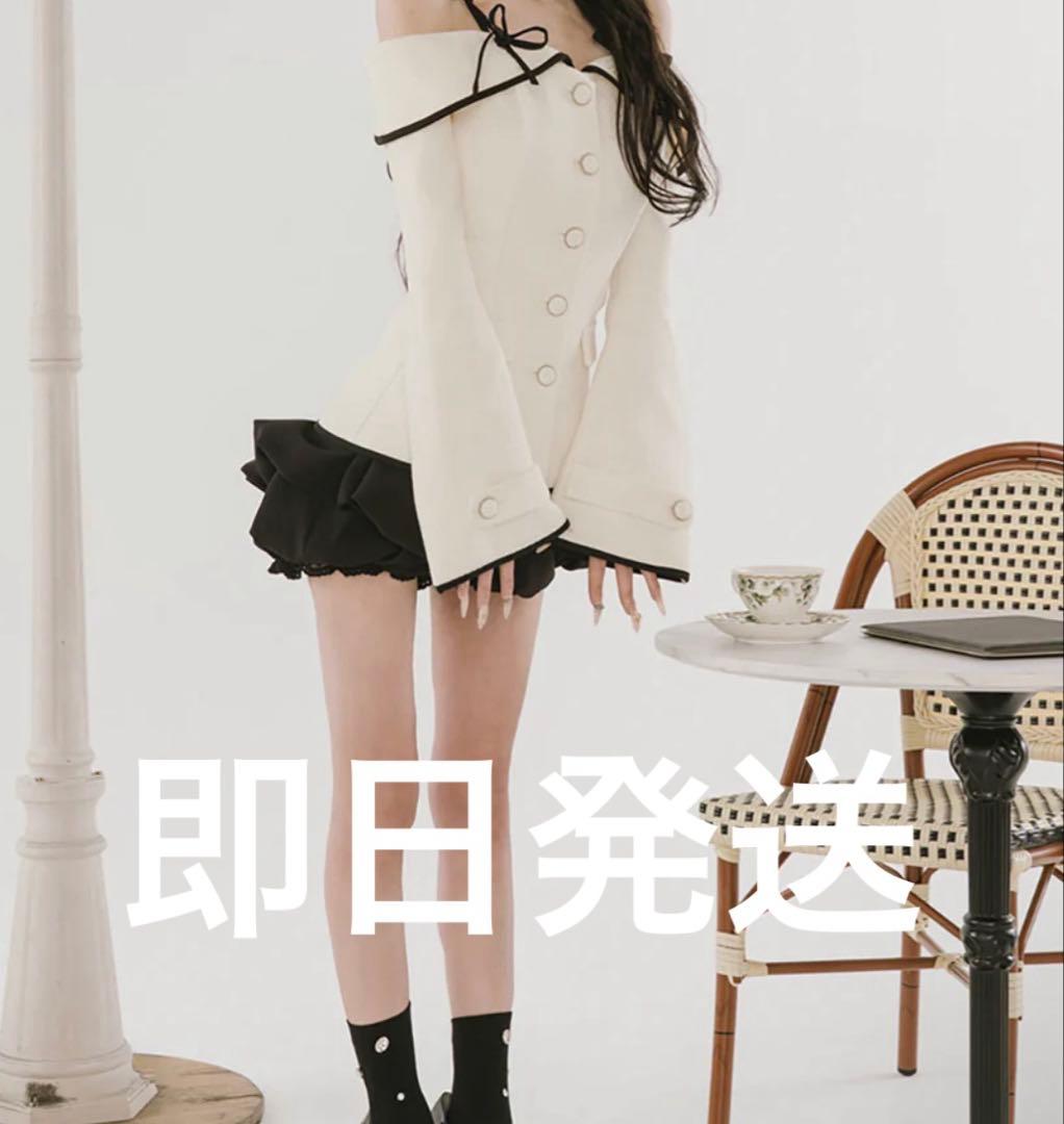 Darich ボリュームバルーンミニスカート ブラック - メルカリ