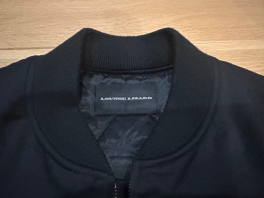 美品 LOUNGE LIZARD ウールギャバジン MA-1 ラウンジリザード
