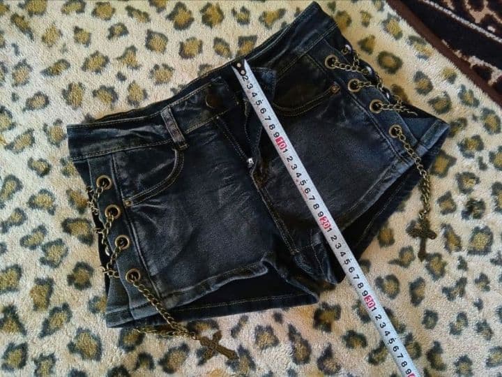 ショートパンツ ギャル y2k 平成 グランジ d.i.a系 - メルカリ