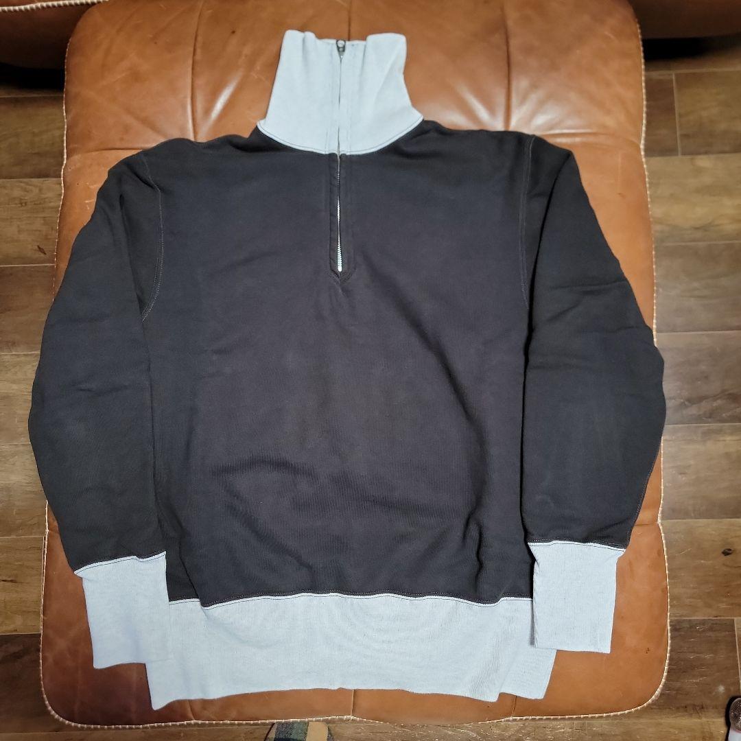 フリーホイーラーズ ハーフジップ スウェットシャツ　ブラック FREEWHEELERS】フリーホイーラーズ取扱商品一覧