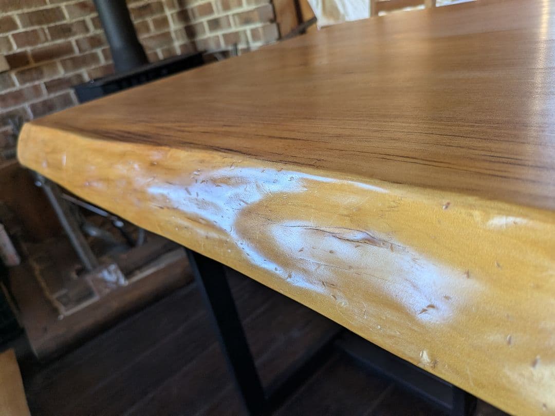 nn【脚のみ】ケヤキ／木製ダイニングテーブル脚 けやき 欅 ケヤキ 一枚板 ダイニングテーブル 座卓 兼用足付き 天然木