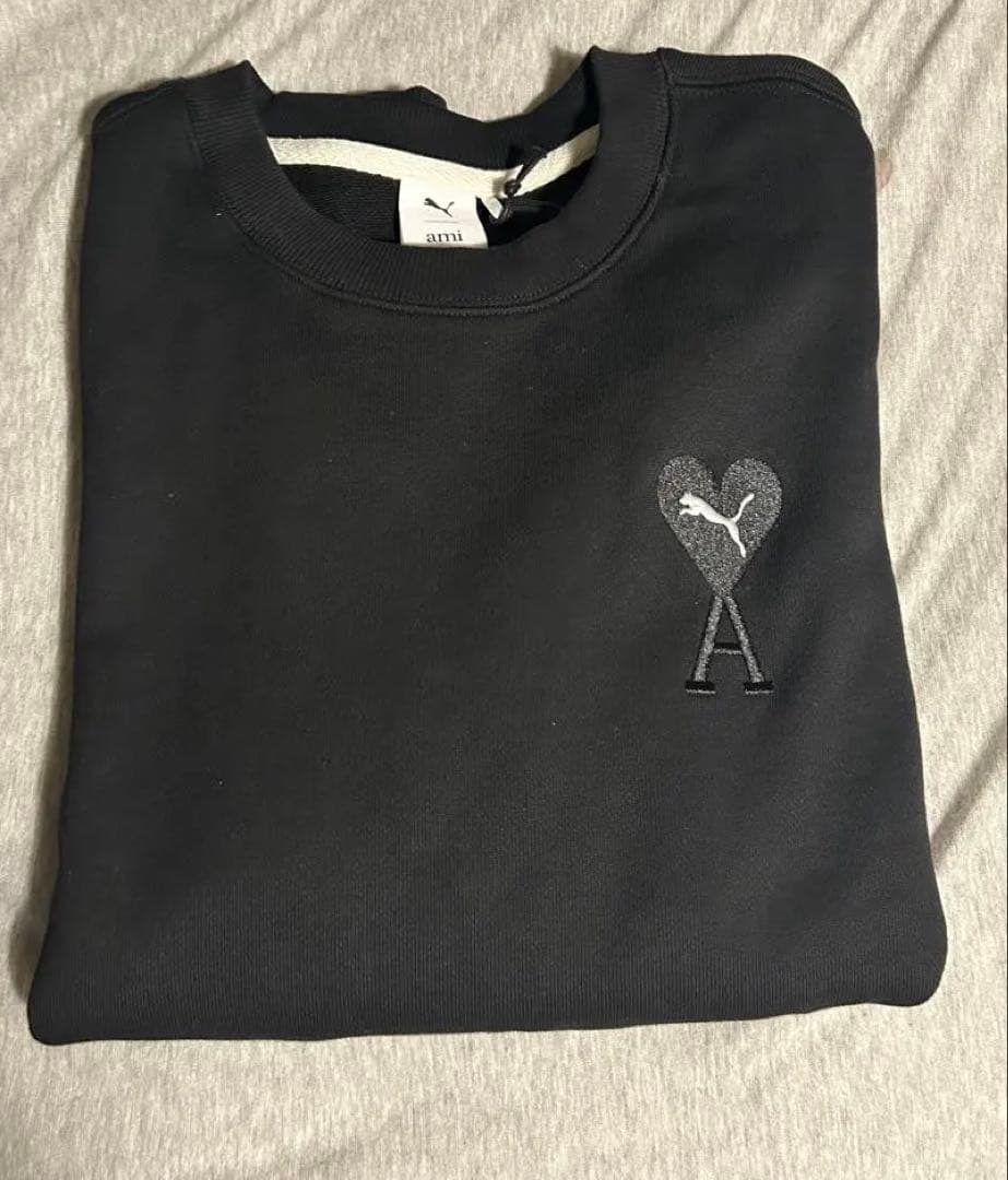 新品未使　PUMA amiparis トレーナー M PUMA x AMI☆CREWNECK クルーネック スウェット プーマ コラボ (AMI