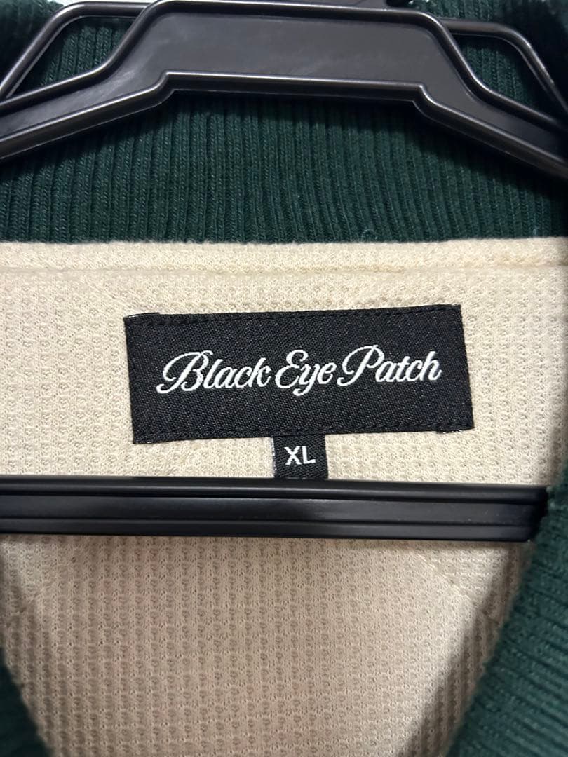 IO着用 希少 ブラックアイパッチ ブルゾン グリーン - メルカリ