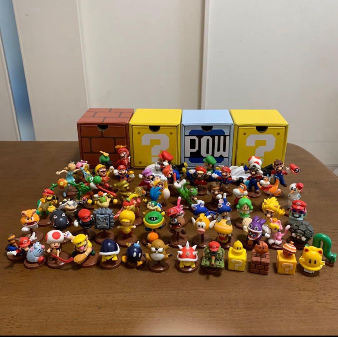 スーパーマリオ　チョコエッグ　まとめ　フィギュア　ハッピーセット　61体 11005084515_083436a133_c.jpg