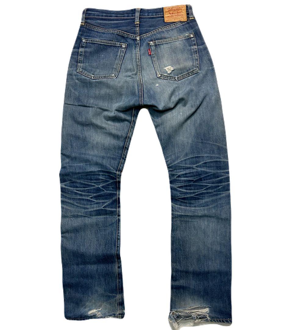 40s Vintage リーバイスS501XX バレンシア 大戦モデル BORO - メルカリ