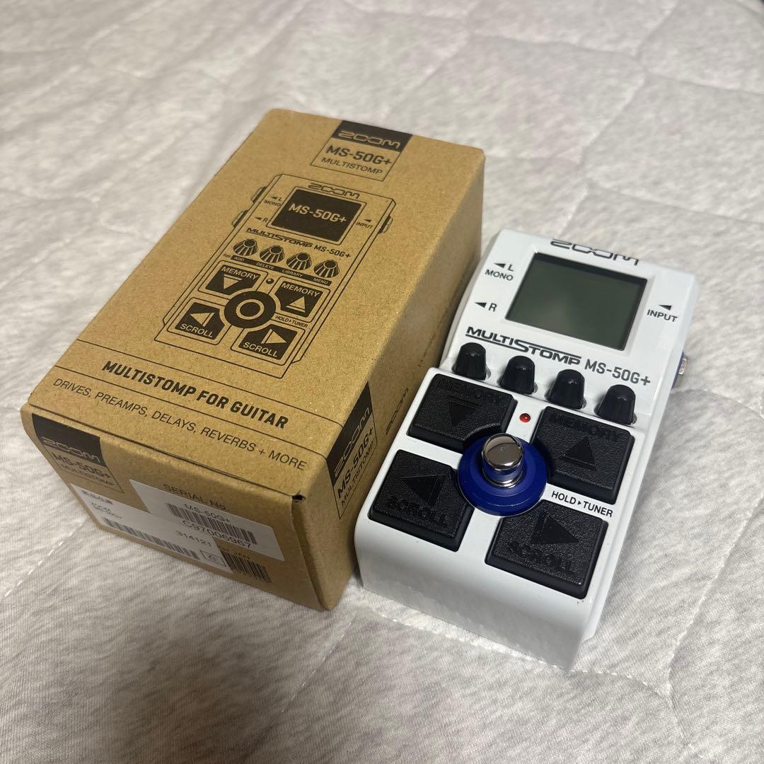 ギター ZOOM MS-50G+ MULTI STOMP ズーム（zoom） Zoom MS-50G+ MultiStomp Guitar Pedal マルチ