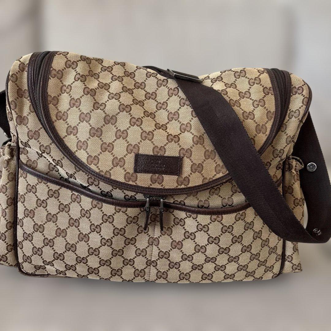 GUCCI グッチ GGキャンバス　ショルダーバッグ 　マザーズバッグ 楽天市場】【バッグ】GUCCI グッチ GGキャンバス マザーズバッグ