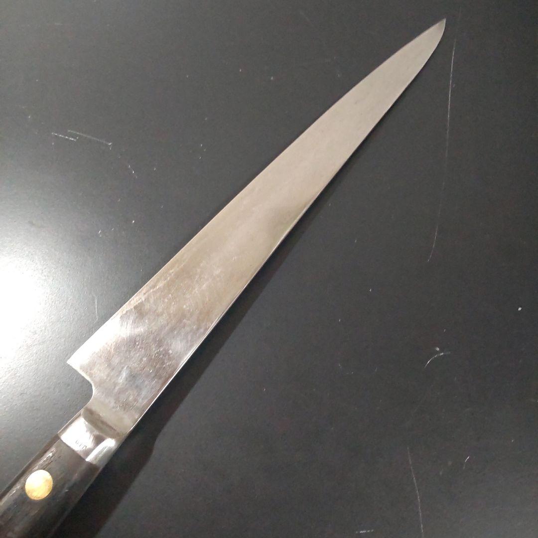 中古再生品ミソノスウェーデン鋼特製鍛造スライサー包丁230mm - メルカリ