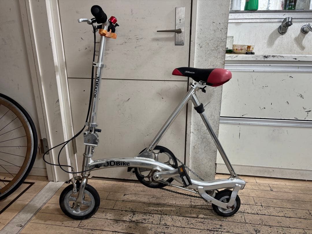 JOBike JDR20R 折りたたみ自転車 シルバー - メルカリ