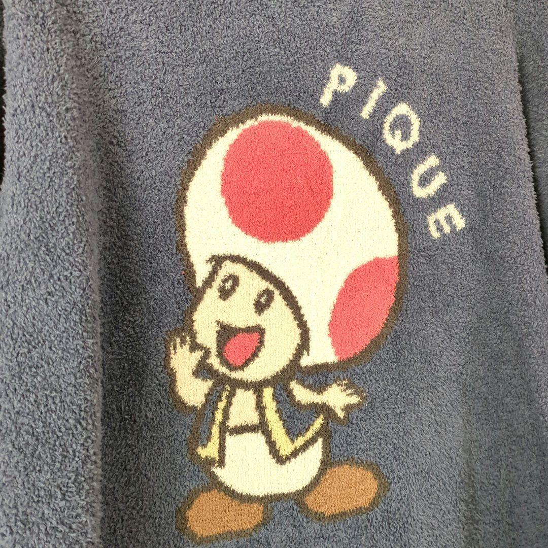 ジェラートピケ マリオコラボ キノピオ ルームウェア レディース F