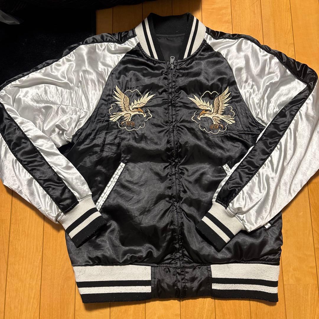 ALPHA INDUSTRIES　スカジャンMA-1　リバーシブル ALPHA INDUSTRIES アルファ スーベニアリバーシブル MA-1ジャケット