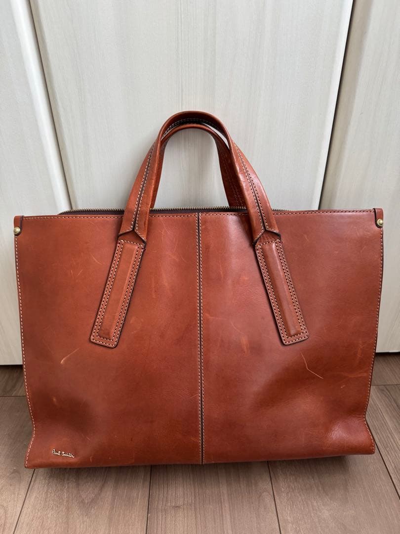 Paul Smith ブラウン 本革　ビジネスバッグ モダンビジネス 2WAYビジネスバッグ（ダークブラウン） ｜ポール・スミス