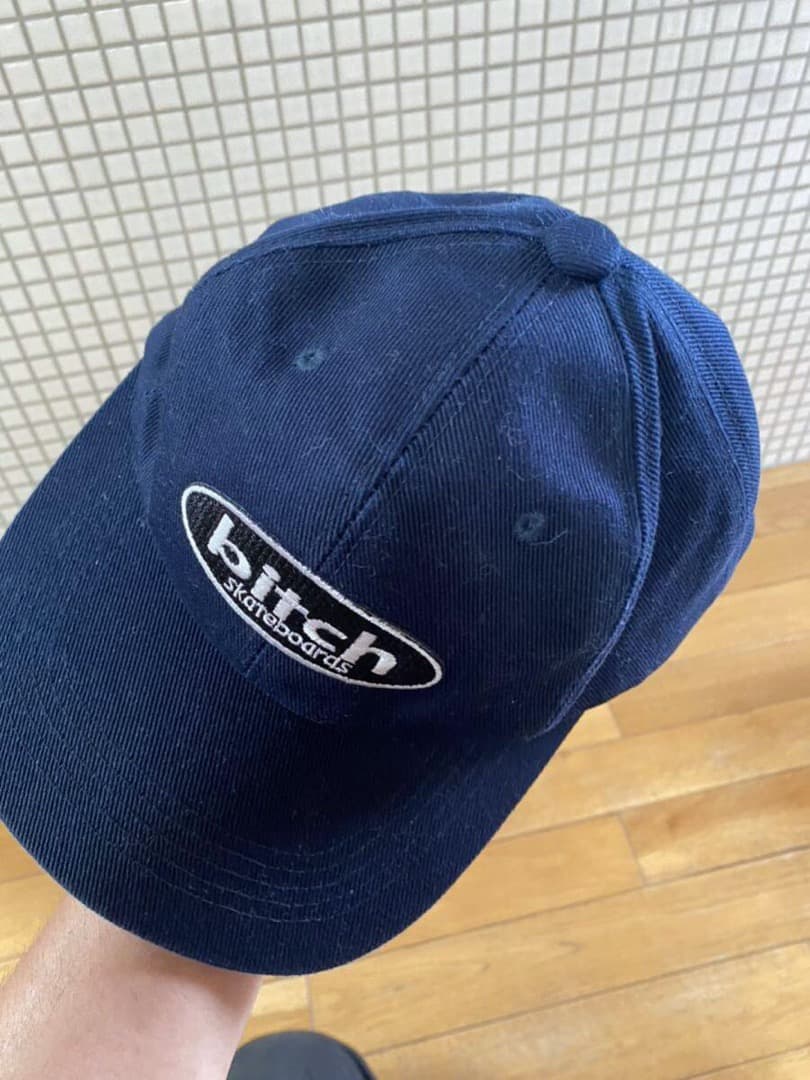 90s ビンテージbitch skateboardsキャップ帽子ビッチ オールド - メルカリ