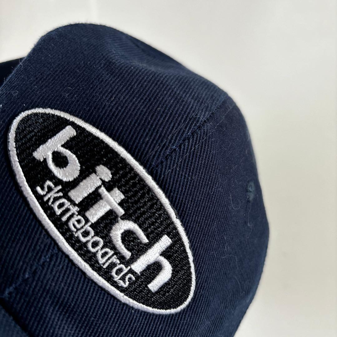 90s ビンテージbitch skateboardsキャップ帽子ビッチ オールド - メルカリ