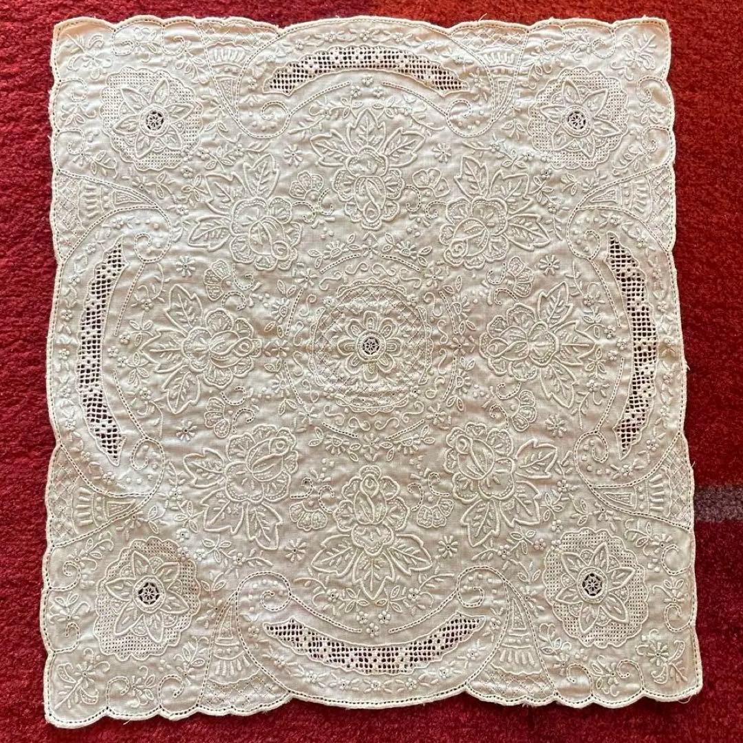 値下げ 希少 汕頭 スワトウ 手刺繍ハンカチ 年代物 - メルカリ