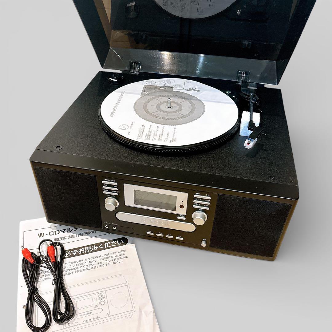 【極美品】 とうしょう ダブルCDマルチプレーヤー TS-6885 Amazon.co.jp: とうしょう マルチレコードプレーヤー CDコピー機能付