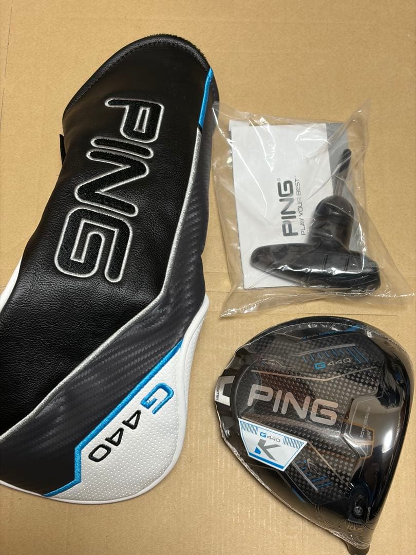 新品未使用PING 最新ドライバー G440K 10.5° ヘッド&ヘッドカバー