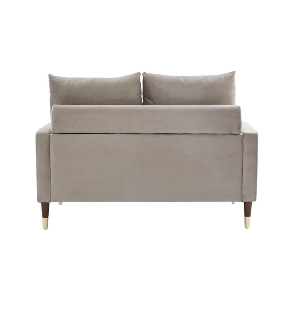 2人掛けソファ グレー 幅115cm LOWYA S115841245 - その他タグ付新品/XS