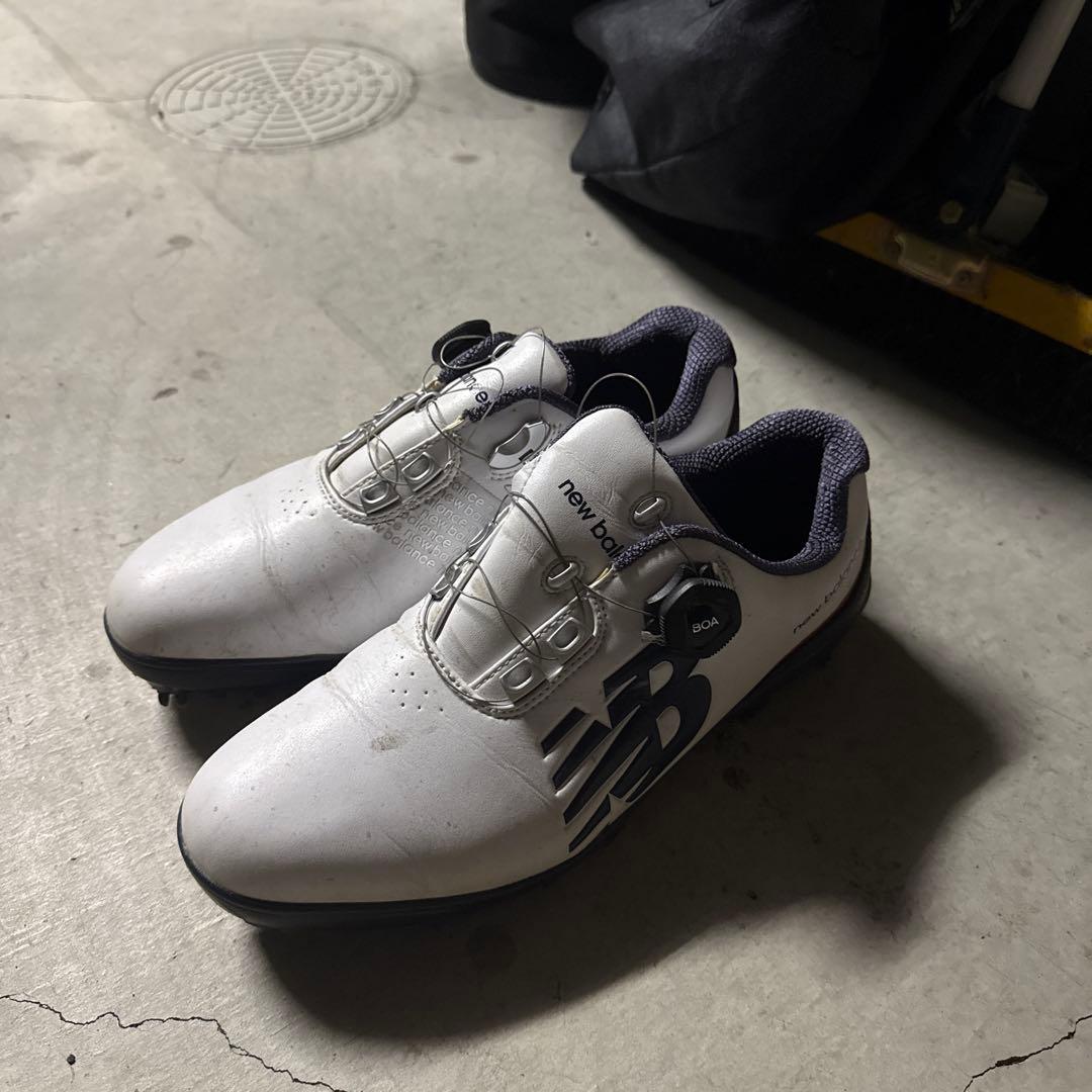 New Balance ゴルフシューズ ホワイト